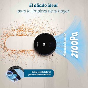 Aspirateur robot Grunkel 2100Pa avec contrôle Wi-Fi, nettoyage intelligent - Product Image 2
