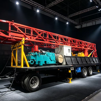 Machine de forage mobile de type remorque pour puits d'eau et exploration géologique