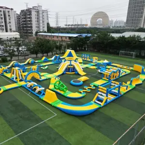 CH 3000sqm Large Inflatable Water Park Inflatable Aqua Park For Adult Inflatable Water Park Prices For Children