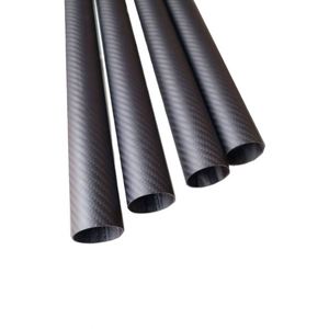 Componentes de Fibra de Carbono OEM, Piezas de Bobinado de Filamento, Tubo de Fibra de Carbono - Product Image 2