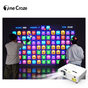 AR Pickleball, Juegos Interactivos de Smash en Pared para Múltiples Jugadores, Más de 20 Modos de Juego, Proyector Interior de 5300 Lúmenes para Sala de Juegos y Entretenimiento - Product Image 1