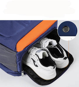 Unisex Polyester Sports <b>Backpack</b> Locally Produced in Vietnam for Soccer and Racket Functional <b>Laptop</b> Bags & Covers - Product Image 6