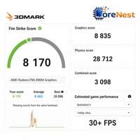 CoreNest Mini AI PC AMD Ryzen AI 9 HX 370 Zen 5 CPU 12 Cores 24 Threads WiFi 7 USB4 Heavy Duty Desktop AI Mini PC Workstation