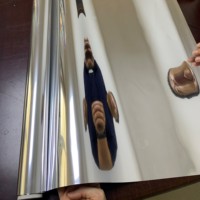 Feuille de Mylar réfléchissante argentée en aluminium / plaquée pour l'agriculture hydroponique