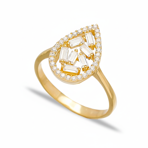 Bagues Baguette turques en argent Sterling 925, anneaux en Zircon, goutte, bijoux faits à la main, vente en gros - Product Image 2