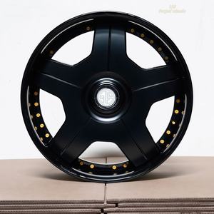 168 Özelleştirilmiş İki Parçalı Dövme Jantlar 5x112 5x114.3 5x120 Bentley Rolls Royce Mercedes Benz W205/W206/W213/W214/X253/X254 için - Product Image 5