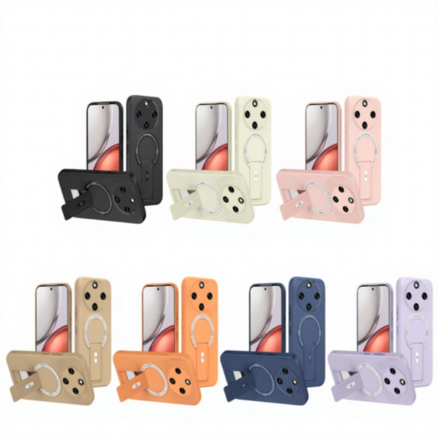 Lichicase Bright Color Skin Friendly Touch Invisible Kickstand Phone Cover for VIVO S50 V70 Y05 Y11D TPU Case