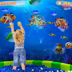 Jeux interactifs de projection immersifs sur le thème du monde sous-marin, jeux interactifs avec des poissons, livraison mondiale - Product Image 2