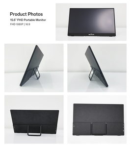 Moniteur externe portable 15,6 pouces 1920x1080, sans pilote, plug-and-play, large compatibilité <span class=keywords><strong>OS</strong></span> pour les systèmes Windows et <span class=keywords><strong>Mac</strong></span>, ordinateurs portables - Product Image 6