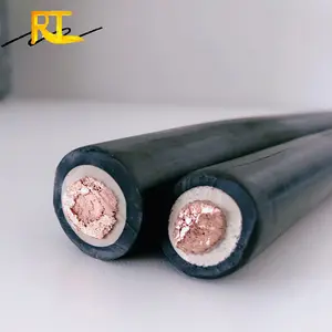 300amp 400amp 600amp 1000amp Copper/AL Conductor 2 gauge 2/0 1 awg super flexible rubber welding cable