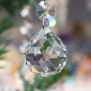 Crystal Ornaments <strong>Christmas</strong> <strong>Tree</strong> Decorations Balls <strong>Clearance</strong> Hanging Crystals for Centerpieces Crystal Chandelier Replacement - Product Image 4