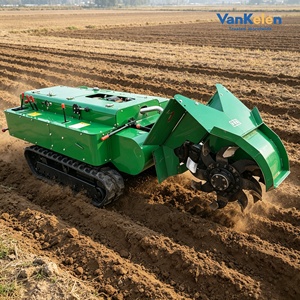 Motoculteur RC avec une largeur de travail de 1,2 m, une profondeur de travail de 10 à 15 cm, idéal pour la rotation des cultures et la préparation du sol - Product Image 3