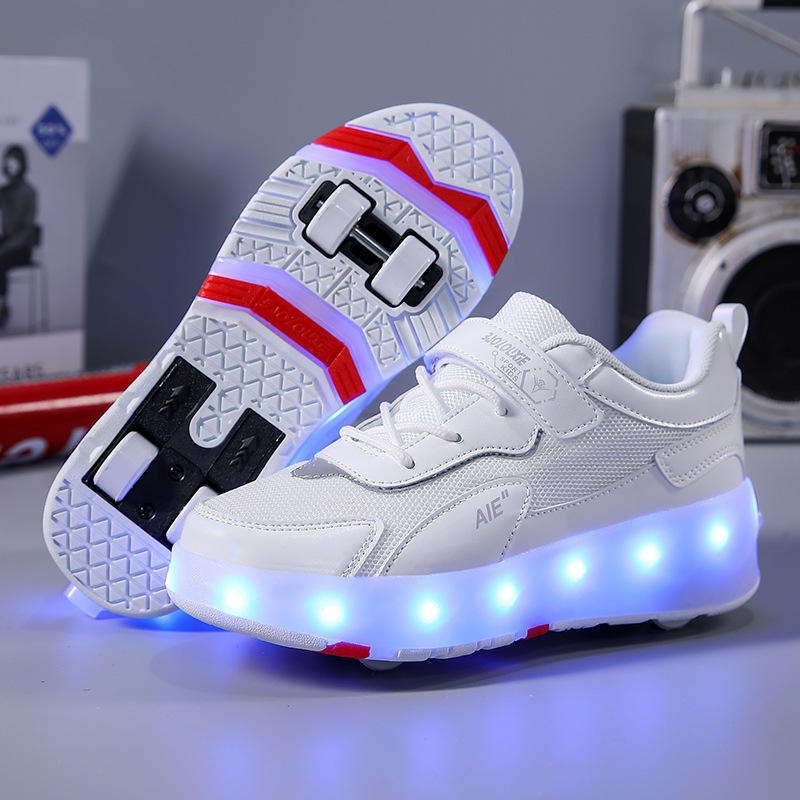 European and American Fashion Walking Shoes, Children's Luminous