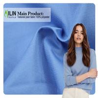 Großhandel Modischer Strukturierter Uni-Stoff 100% Polyester