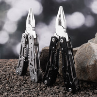 Couteau pliant multifonctionnel de gros pour fabricants, pinces, couteau droit miniature intégré pour bricolage domestique