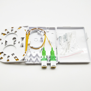 FTTH Terminal de fibra óptica Caja óptica 2 Placa frontal de núcleo <span class=keywords><strong>Roseta</strong></span> Fibra <span class=keywords><strong>Optica</strong></span> - Product Image 1
