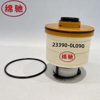 Filtre à carburant premium 23390-0L090 23390-0L070 Remplacement direct pour pièces de moteur de pick-up diesel