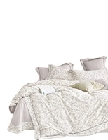 Ensemble de couette 7 pièces 300TC 100% coton style simple floral dessin animé personnalisé pour la maison et l'hôtel