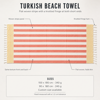Serviette de plage turque d'été à rayures tissées 100x180cm, franges, Peshtemal, pour gym, yoga, pique-nique, très absorbante, séchage rapide