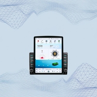 Lecteur DVD de voiture Android 9,7 pouces, écran vertical, navigation multimédia 4G, autoradio universel