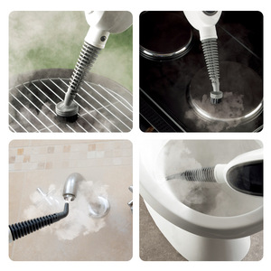 Steam <b>Mop</b> PR-355 Black Triangle Chassis UK Plug Electric Floor Cleaner High Temperature Sterilization Mite Removal - Product Image 4