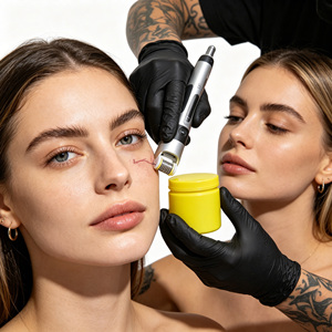 Grande pommade pour tatouage de 500g, ingrédients naturels stables pour les salons de tatouage, centre de beauté, vente en gros - Product Image 1