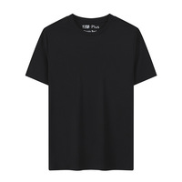 Camiseta sin Costuras Personalizada de Alta Calidad para Hombre, 86% Algodón, 14% Elastano, 180 g/m², Algodón Peinado de los Años 80, Color Sólido, Transpirable