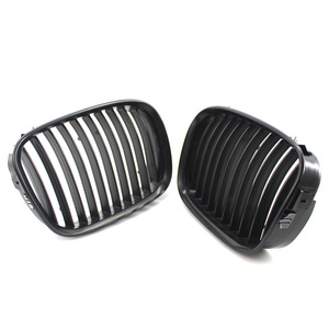 กระจังหน้า BMW E39 สีดำด้าน วัสดุพลาสติก ABS ช่องรับอากาศ สำหรับรถยนต์ซีรีส์ 5 ปี 1999-2003 - Product Image 1