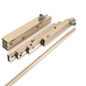 Rail de table en alliage d'aluminium Étagère pliante Support de table à manger Roulement à billes Meubles Glissière <span class=keywords><strong>invisible</strong></span> - Product Image 2