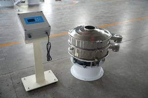 Lebensmittelechter Edelstahl 304 Vertikaler Vibrationsmotor Hochpräzises Mehrschichtiges Ultraschall-Vibrationssieb für Kaffee/Malz - Product Image 6