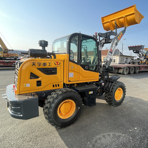 รถตักล้อยางขนาดเล็กที่ทนทาน พร้อมระบบบังคับเลี้ยวแบบประกบ และระยะห่างจากพื้นสูงเพื่อความอเนกประสงค์ - Product Image 4