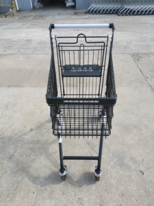 Carrito <span class=keywords><strong>de</strong></span> Compras Plegable DIKA TROLLEY 180L con Superficie Galvanizada, Ruedas <span class=keywords><strong>de</strong></span> PU y Asiento para Bebé - Origen Jiangsu - Product Image 4