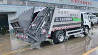 Camion de transfert de déchets Dongfeng 12 m³ 4x2, 12 000 litres compressés, avec moteur et pompe, vente directe usine
