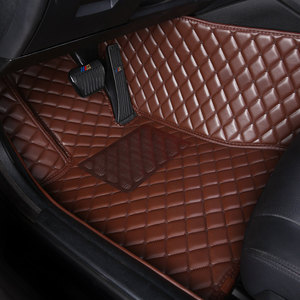 Alfombrillas de Cuero Personalizadas para <span class=keywords><strong>Kia</strong></span> <span class=keywords><strong>Sportage</strong></span> y K5 - Alfombras de Coche de Cobertura Completa, Duraderas, Protectores de Suelo para Coche, Alfombrillas Interiores para Coche - Product Image 1