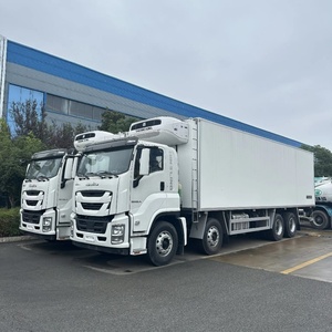 ISUZU GIGA 6-Wheel 4x2 Manual Freezer Truck New Condition Diesel Fuel <b>Refrigerated</b> <b>Container</b> Truck - Product Image 4