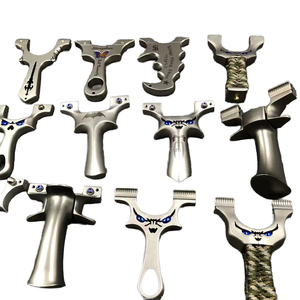Tirachinas de <span class=keywords><strong>Caza</strong></span> de Alta Calidad con Banda de Goma y Acero Inoxidable para Tiro al Aire Libre, Pesca y Supervivencia - Product Image 1