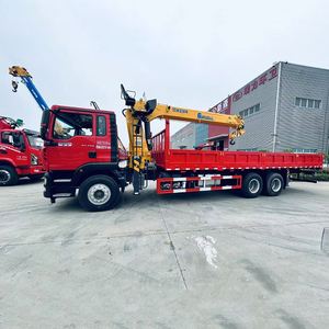 รถเครนติดตั้งบนรถบรรทุก Sinotruk TX Cabin XC MG ขนาด 12 ตัน บูม 5 ท่อน สำหรับส่งออกไปแอฟริกา - Product Image 4