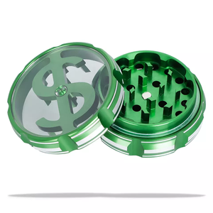 Yiwu JUJI 2022 New Design Custom logo Metal Zinc 4 Piece Layers 63mm Fashion Tobacco Herb Grinder Crusher <strong>Smoking</strong> <strong>Herbal</strong> - Product Image 3