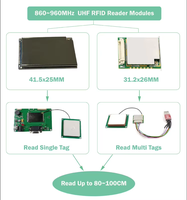 Módulo Lector de Tarjetas de Control de Acceso RFID 13.56MHz Material ABS Salida de Puerto Serie UART para Lectura de Tarjetas de Identificación