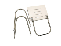 Approvisionnement direct usine : Échelle de bain télescopique sous pont en acier inoxydable 304 avec plateforme de bain 2 et 3 marches – Accessoires marins