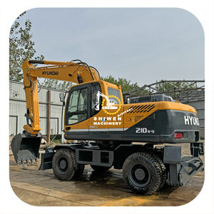 ภาพวาดต้นฉบับของรถขุดฮุนไดรุ่น R210W-9 พร้อมเครื่องยนต์คัมมินส์ รถขุดล้อยางฮุนไดรุ่น 210W 150W จัดส่งฟรี - Product Image 1