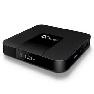 TX3 TV Box Android Mini 10.0, Dekoder Video 2 + 16GB Amlogic S905W 2.4G Wifi 4K H.264/265 untuk Keluarga Bioskop dan TV