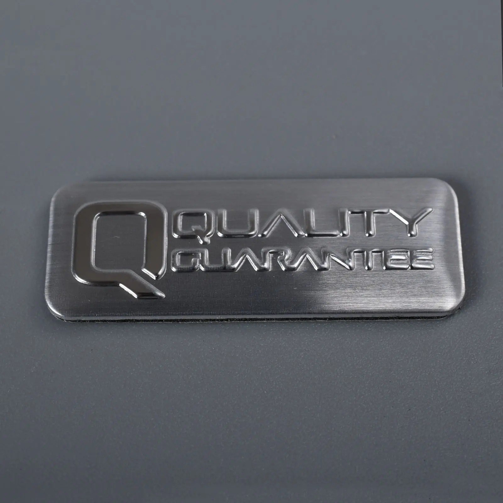 High Quality Cheap Custom brand Engraved Metal Crafts Aluminum Sticker Nameplate