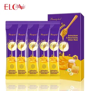 Nature Pure Honey Royal Propolis Antioxidant & Resurfacing Smear Face Mask Whitening Brightening Honey Wash Off Facial Mask