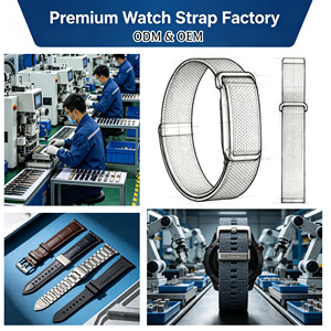 Correa de nailon con cierre de gancho y bucle para pulseras Google <span class=keywords><strong>Fitbit</strong></span> Air, correas de repuesto ajustables - Product Image 4