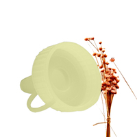 Bouchon en plastique à bec verseur NC-020 38/400 avec capuchon supérieur côtelé refermable en PP, bouchon de buse en plastique