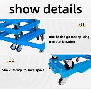Boneka plastik untuk troli kandang lipat boneka plastik bergerak - Product Image 5
