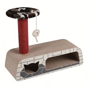 Griffoir pour chat créatif et mignon, sur mesure, en carton ondulé épaissi, résistant à l'usure et aux rayures, et - Product Image 2