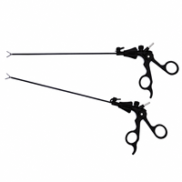 Pince laparoscopique réutilisable de 3 mm à usage intensif avec poignée en D non verrouillable pour la chirurgie mini-invasive – Fourniture médicale