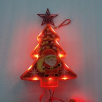 Individuelles Logo Großhandel LED Weihnachtsbaum Elektronische Feuerwerkslichterkette Hängedekoration für Weihnachtsfeier Heimdekoration